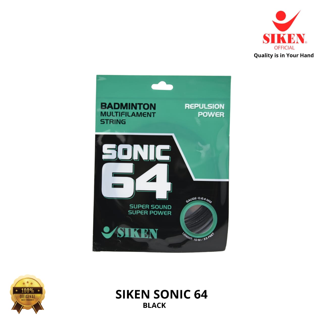Senar Badminton Siken Sonic 64 - Gambar 7
