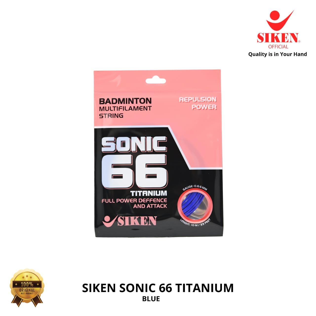Senar Badminton Siken Power 66 Titanium - Gambar 3