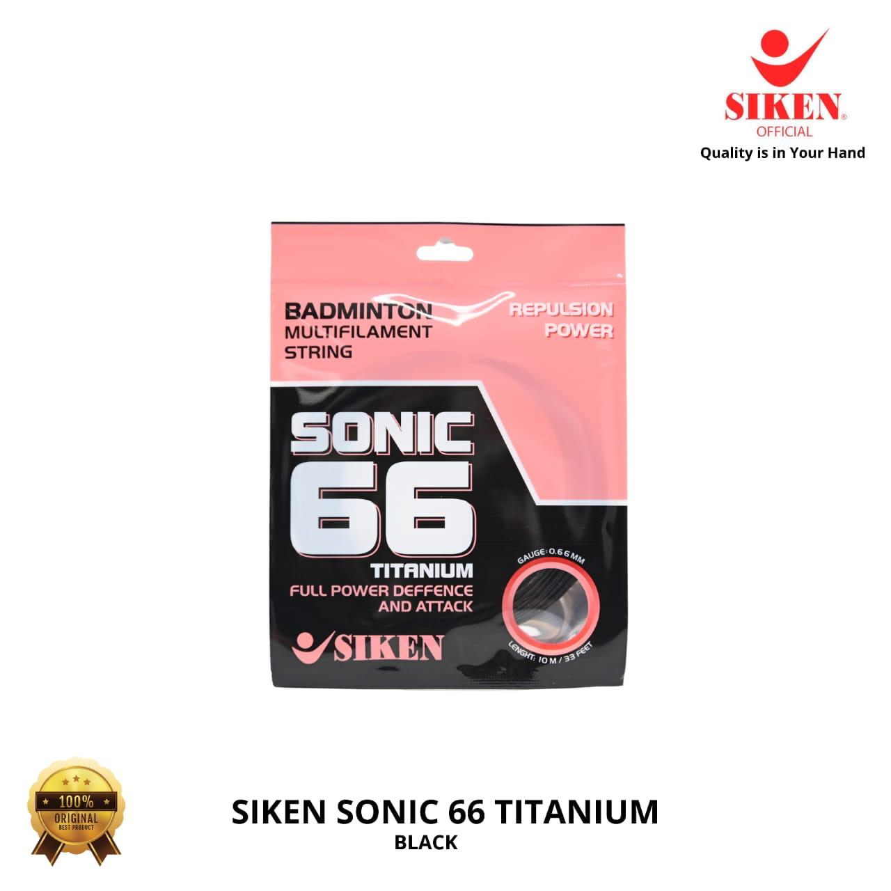 Senar Badminton Siken Power 66 Titanium - Gambar 8