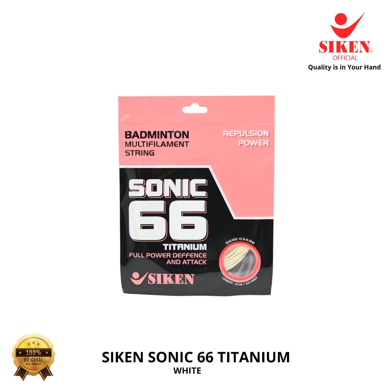 Senar Badminton Siken Power 66 Titanium - Gambar 7