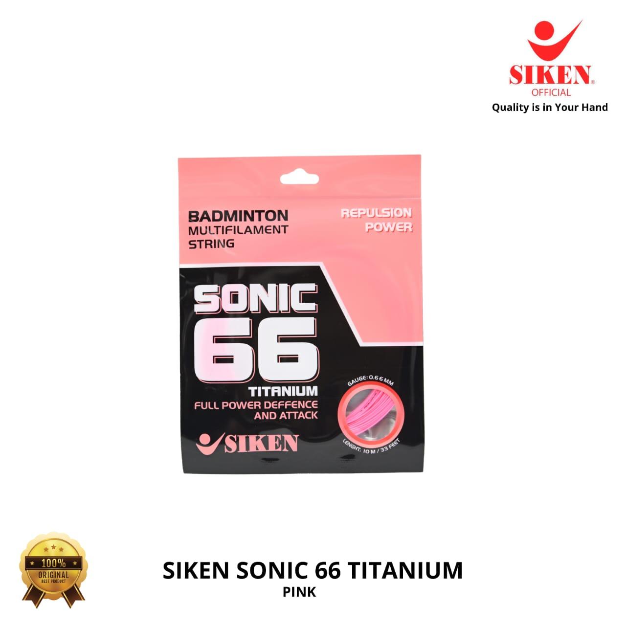 Senar Badminton Siken Power 66 Titanium - Gambar 5