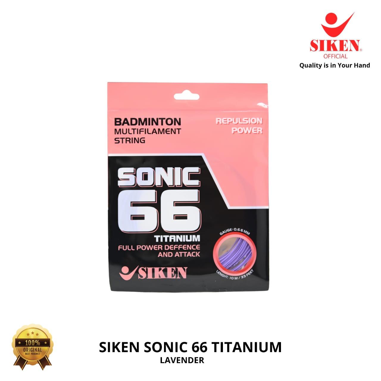 Senar Badminton Siken Power 66 Titanium - Gambar 6